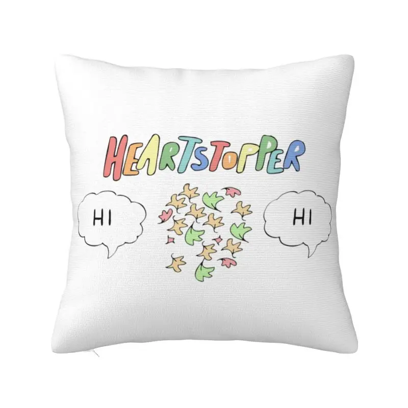 Heartstopper Hi Hi Gay Pride TV Series Cushion Cover Soft Modern Pillow Cases Home Decoration Velvet Pillowcover
Heartstopper Hi Hi Gay Pride TV Series Cushion Cover Soft Modern Pillow Cases Home Decoration Velvet Pillowcover