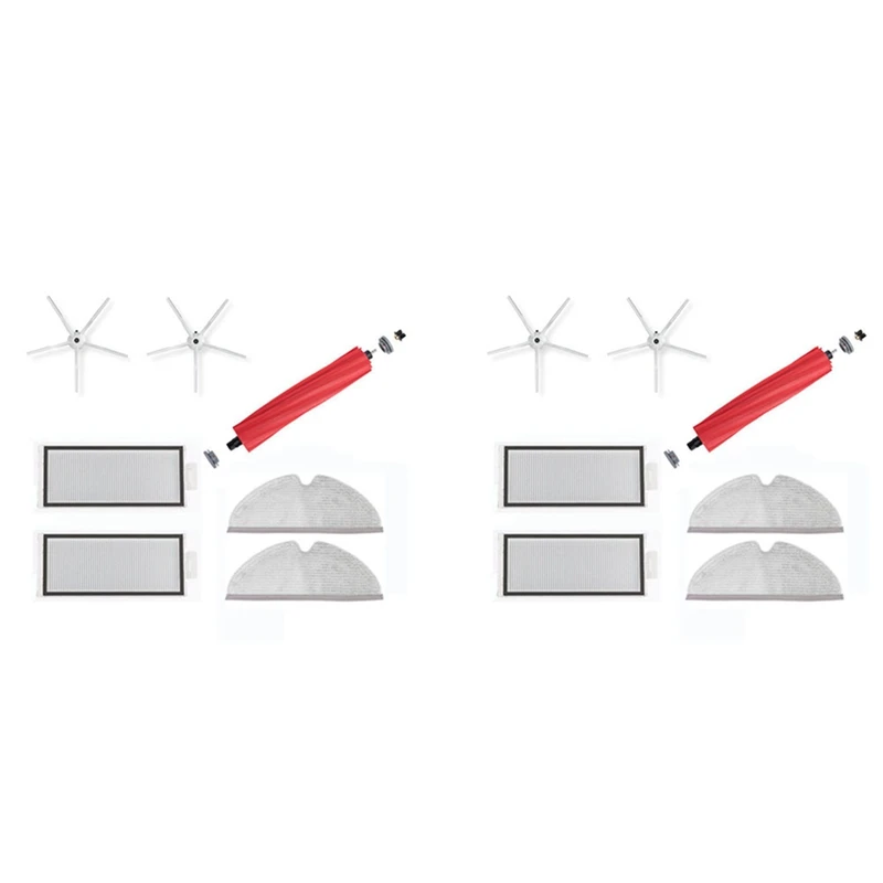 2 Set Replacement Parts Kits For Xiaomi Roborock Q7 Max, Q7 Max+, T8, G10S, G10S Pro, S7 MAXV Ultra Robotic
2 Set Replacement Parts Kits For Xiaomi Roborock Q7 Max, Q7 Max+, T8, G10S, G10S Pro, S7 MAXV Ultra Robotic