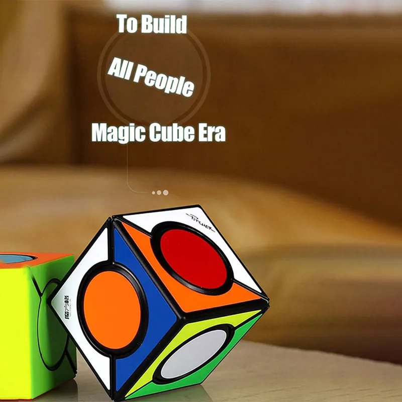 QiYi Fang Yuan Slant Magic Cube Speed Magic Cube Strange-shape Magic Cube Professional Puzzle Children Gift Educational Toy
QiYi Fang Yuan Slant Magic Cube Speed Magic Cube Strange-shape Magic Cube Professional Puzzle Children Gift Educational Toy