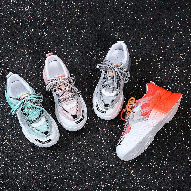 Ladies Fashion Casual Shoes 2022 New Colorblock Platform Sneakers Spring Tennis Shoes Breathable Comfort Flat RunningShoes Pumps
Ladies Fashion Casual Shoes 2022 New Colorblock Platform Sneakers Spring Tennis Shoes Breathable Comfort Flat RunningShoes Pumps