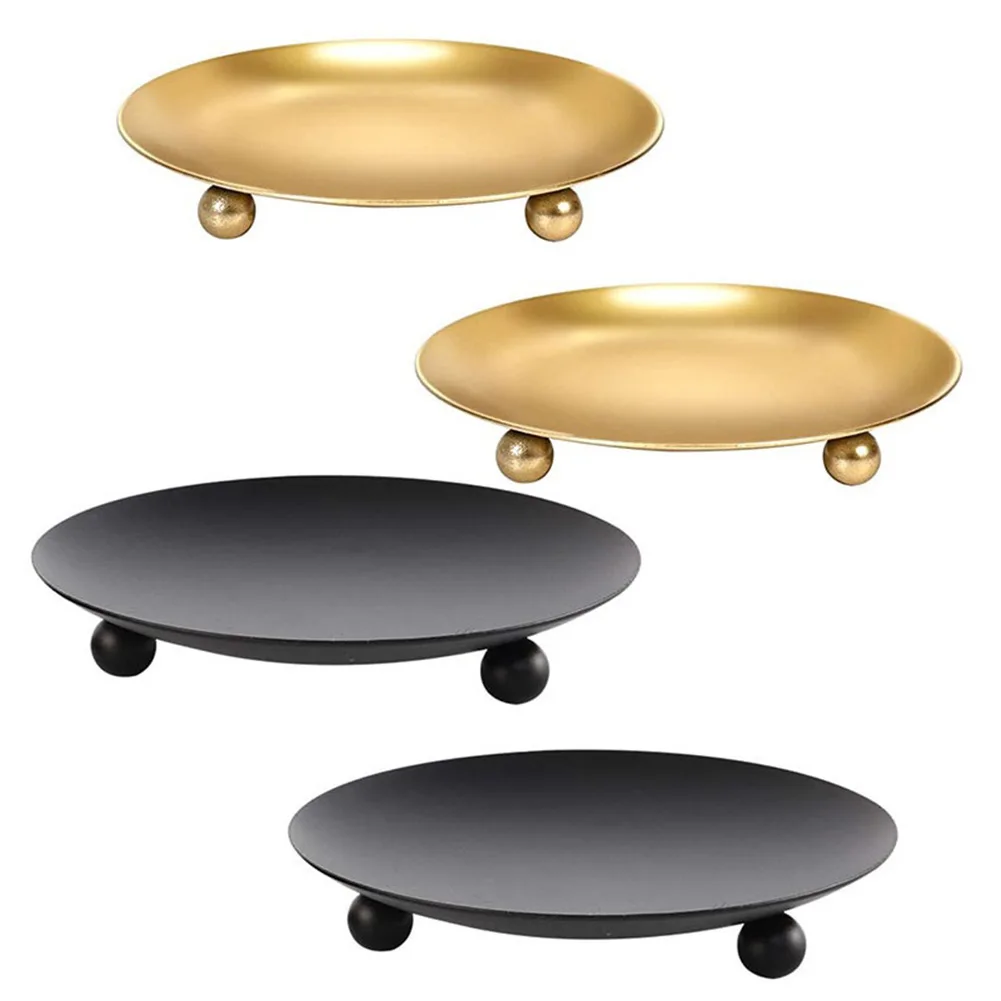 Iron Black Gold Plated Candle Holders Pillar Metal Plate For Wedding Party Festival Candlestick Holder Art Gift Home Decoration
Iron Black Gold Plated Candle Holders Pillar Metal Plate For Wedding Party Festival Candlestick Holder Art Gift Home Decoration