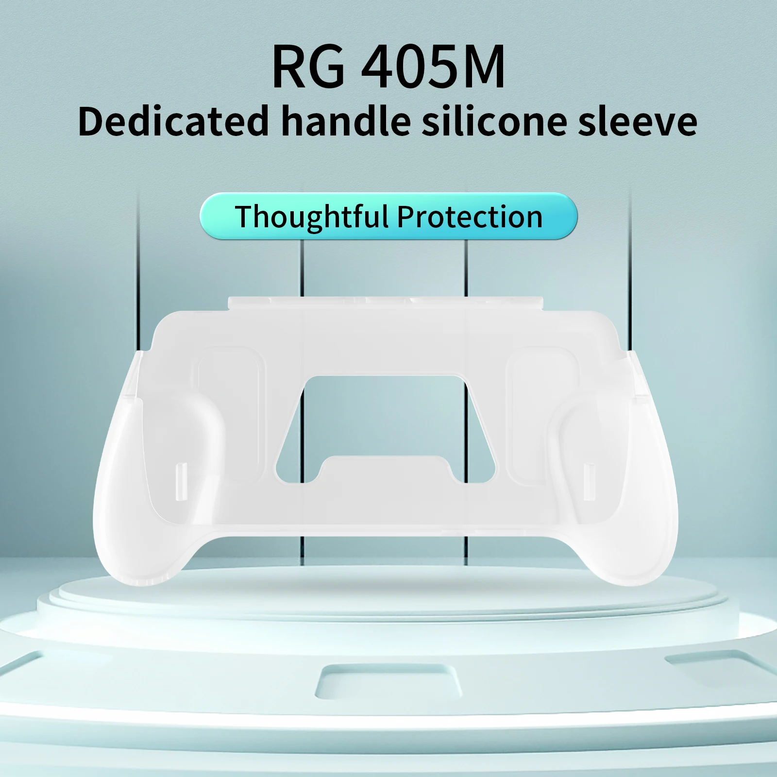 ANBERNIC Grip Compatible With RG405M Handle Silicone Cover Ergonomic Handle Grip Stand Multi-port Design Non-slip
ANBERNIC Grip Compatible With RG405M Handle Silicone Cover Ergonomic Handle Grip Stand Multi-port Design Non-slip