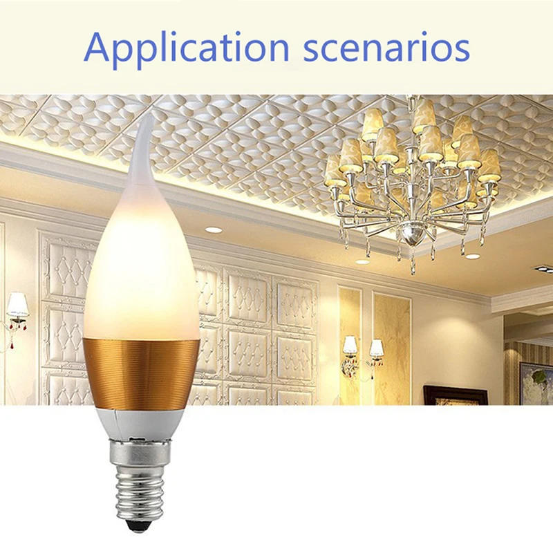 E14 E27 LED Candle Bulb AC 220V Led Candle Bulbs 5W Lamps Decoration Light Warm/White Energy Saving for Home
E14 E27 LED Candle Bulb AC 220V Led Candle Bulbs 5W Lamps Decoration Light Warm/White Energy Saving for Home
