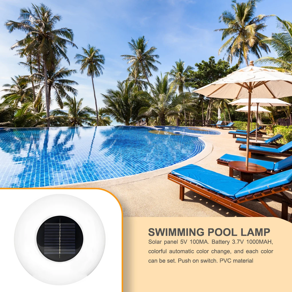 Водонепроницаемый реквизит для бассейна, солнечной энергии
Водонепроницаемый реквизит для бассейна, солнечной энергии