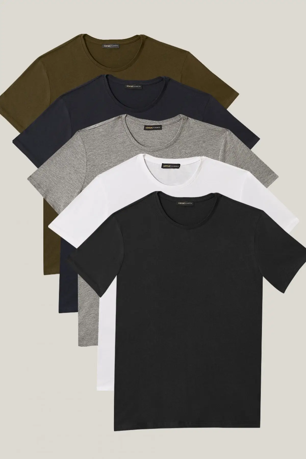 Men's Multi-Color Slim Fit Narrow Cut Bike Collar 5'li T-Shirt Package
Men's Multi-Color Slim Fit Narrow Cut Bike Collar 5'li T-Shirt Package