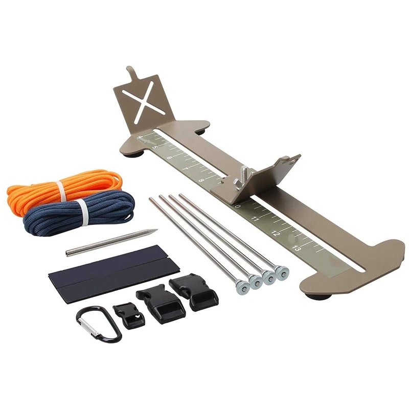 New 2 in 1 Paracord Jig, Paracord Bracelet and Jig Making Kit, DIY Paracord Tools 4 Inch to 13 Inch with Cord and Buckles
New 2 in 1 Paracord Jig, Paracord Bracelet and Jig Making Kit, DIY Paracord Tools 4 Inch to 13 Inch with Cord and Buckles