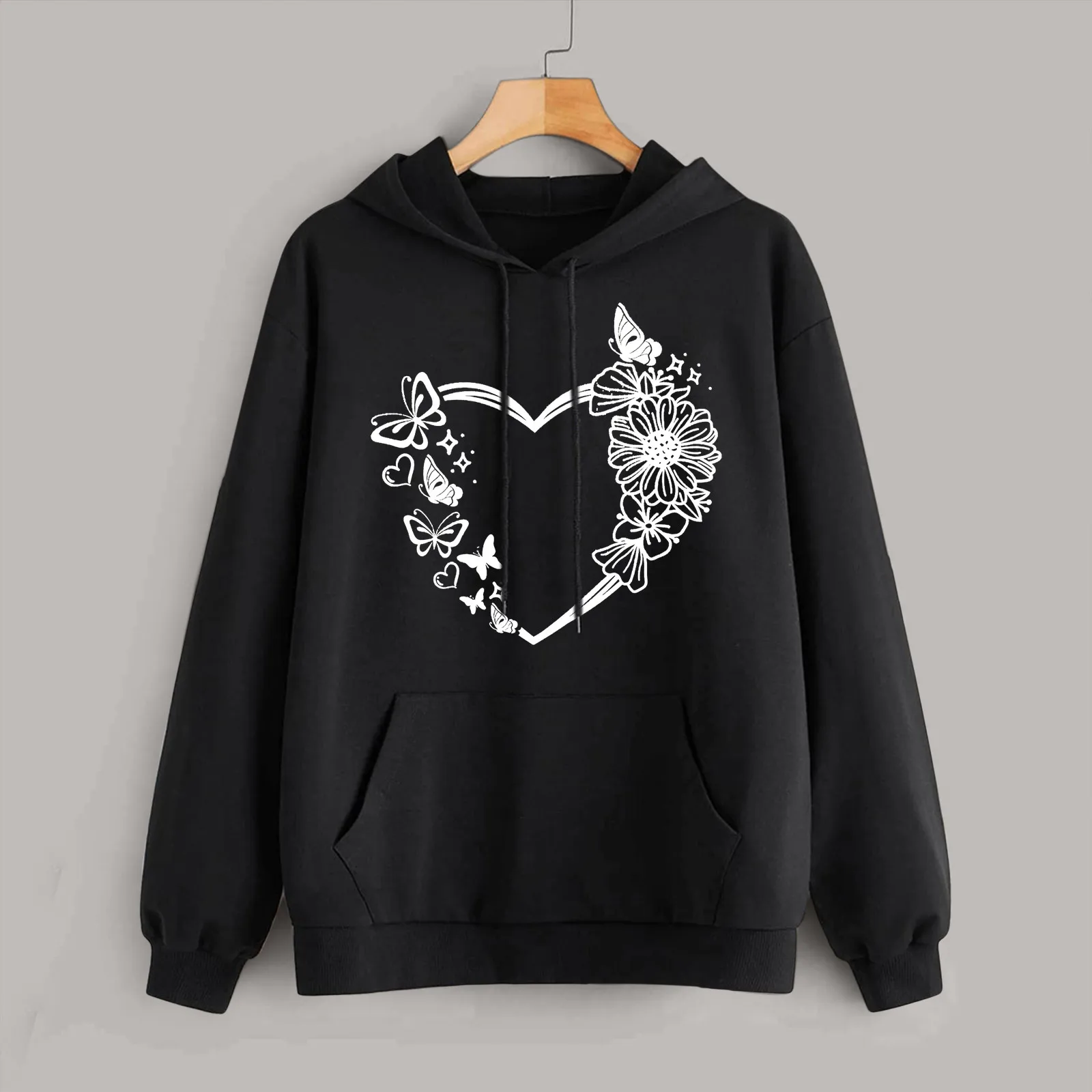 Women Trendy Heart Printed Sweatshirt Hoodie Drawstring Fall Winter Long Sleeve Blouse Top Women Athletic Hoodies Femininas
Women Trendy Heart Printed Sweatshirt Hoodie Drawstring Fall Winter Long Sleeve Blouse Top Women Athletic Hoodies Femininas
