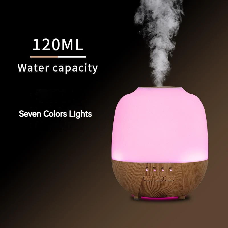 7 Color Light Aromatherapy Diffuser Essential Oil Air Humidifier For Home Office Intelligent Wood Grain USB Room Fragrance Aroma
7 Color Light Aromatherapy Diffuser Essential Oil Air Humidifier For Home Office Intelligent Wood Grain USB Room Fragrance Aroma