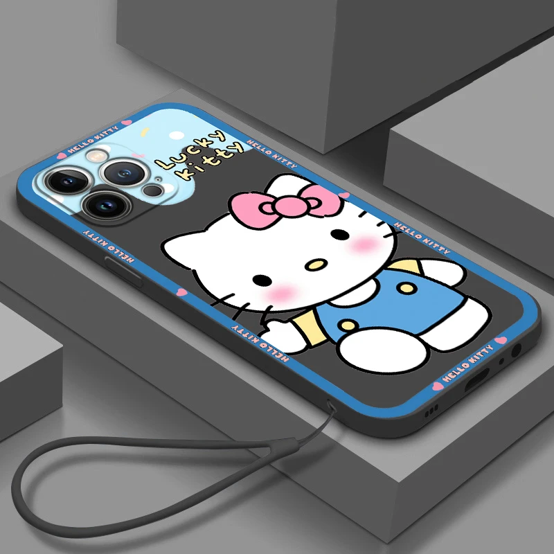 Cartoon HelloKitty For Apple iPhone 14 13 12 Mini 11 Pro XS MAX XR X 8 7 6S SE Plus Silicone Liquid Rope Phone Case Coque Capa
Cartoon HelloKitty For Apple iPhone 14 13 12 Mini 11 Pro XS MAX XR X 8 7 6S SE Plus Silicone Liquid Rope Phone Case Coque Capa