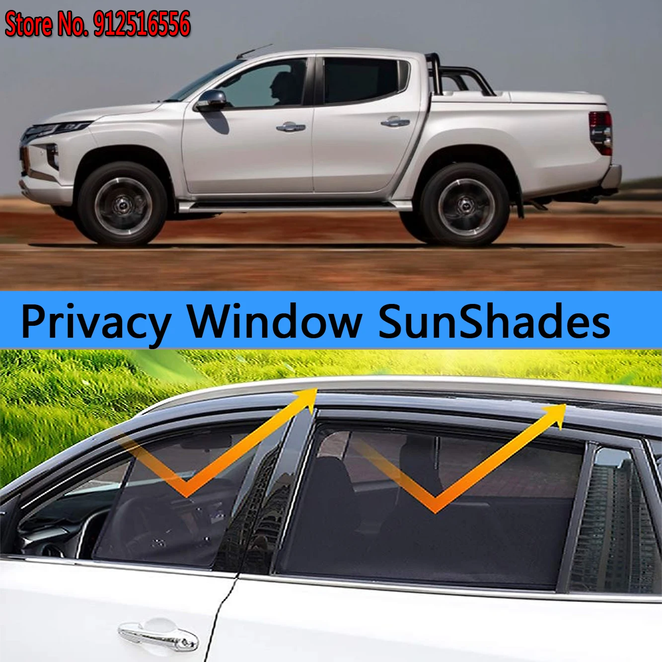Sun Shade Shading Protection Window SunShade Accseeories For Fiat Fullback For Mitsubishi Triton L200 Strada 2015-2023 KJ KK KL
Sun Shade Shading Protection Window SunShade Accseeories For Fiat Fullback For Mitsubishi Triton L200 Strada 2015-2023 KJ KK KL