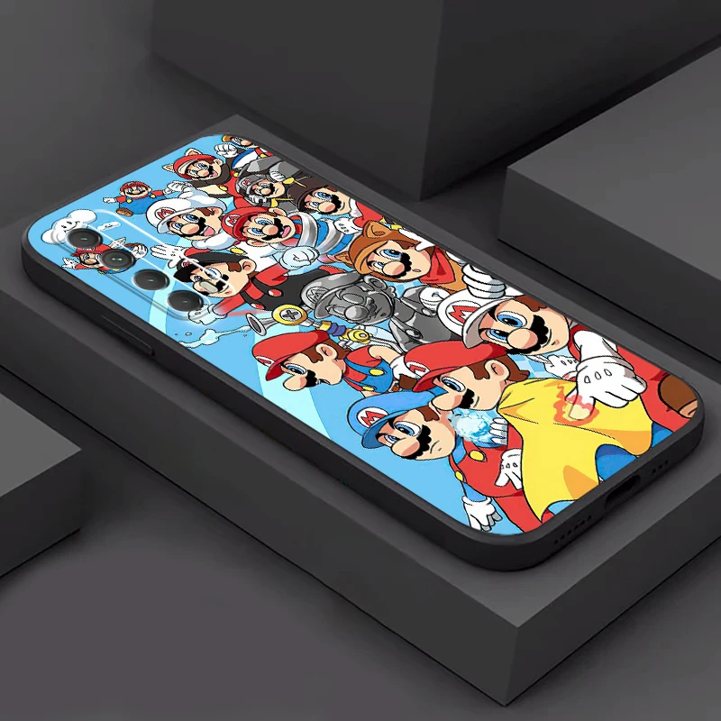 Super Mario Phone Case For Huawei P30 P40 Lite P20 Pro P Smart 2021 2020 2019 Z Liquid Silicon Back Coque Funda Silicone Cover
Super Mario Phone Case For Huawei P30 P40 Lite P20 Pro P Smart 2021 2020 2019 Z Liquid Silicon Back Coque Funda Silicone Cover