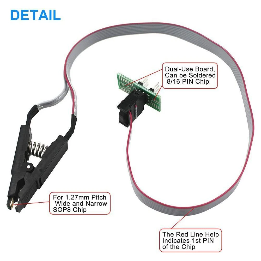 Module USB Programmer Electronic Components 1 Set 24 EEPROM 25 SPI Flash BIOS Burner Chip CH341A Series Writer
Module USB Programmer Electronic Components 1 Set 24 EEPROM 25 SPI Flash BIOS Burner Chip CH341A Series Writer