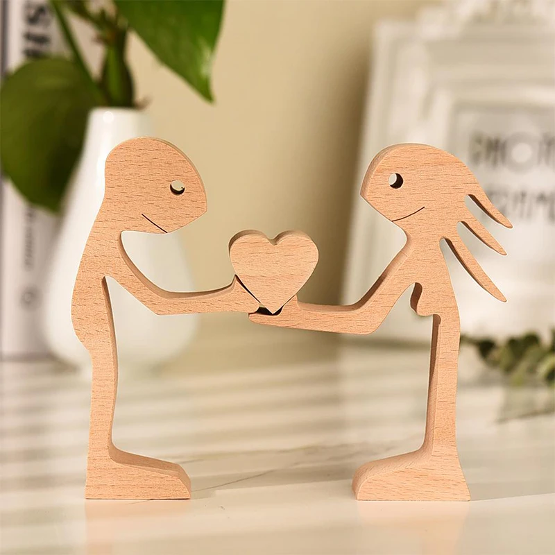 Wood Women Man and Child Figurines Decoration Wooden Family Home Desk Decor Decoration Living Room Decor Famliy Anniversary Gift
Wood Women Man and Child Figurines Decoration Wooden Family Home Desk Decor Decoration Living Room Decor Famliy Anniversary Gift