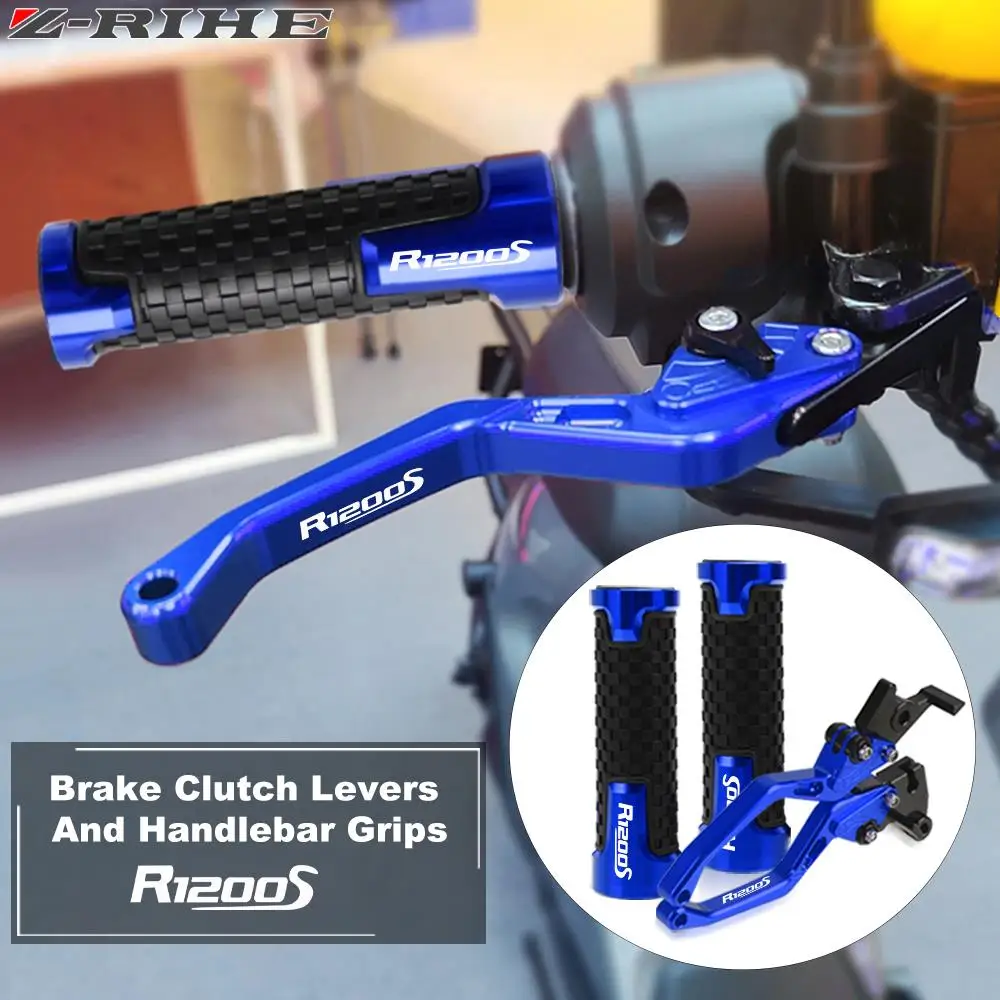 For BMW R1200S 2006 2007 2008 Motorcycle Accessories CNC Aluminum Short Brake Clutch Levers 78'' 22MM Handlebar Handle Bar Grips
For BMW R1200S 2006 2007 2008 Motorcycle Accessories CNC Aluminum Short Brake Clutch Levers 78'' 22MM Handlebar Handle Bar Grips