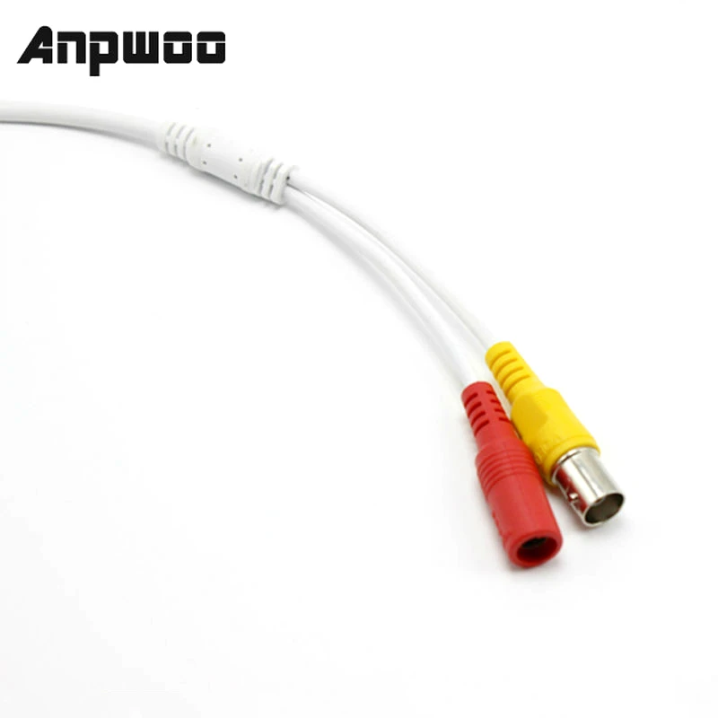 ANPWOO 60cm Power Video Cable Power Lead Pigtail for Analog CCTV Camera PCB Board Female BNC 12V DC Connector Stripped Wire
ANPWOO 60cm Power Video Cable Power Lead Pigtail for Analog CCTV Camera PCB Board Female BNC 12V DC Connector Stripped Wire
