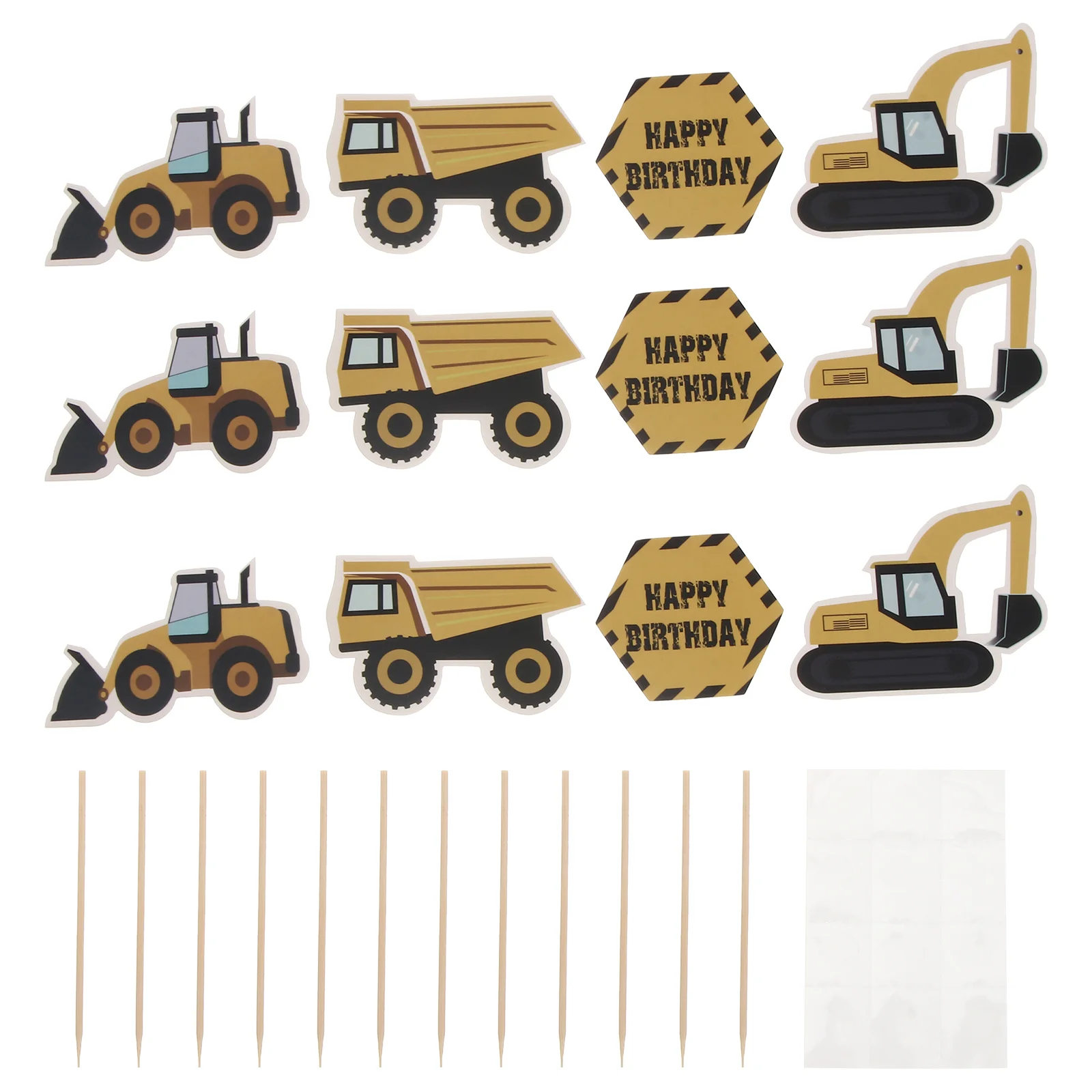 36 Birthday Cake Decorations Kids Cupcake Toppers Cupcake Picks Birthday Cupcake Toppers Construction Cupcake Toppers 
36 Birthday Cake Decorations Kids Cupcake Toppers Cupcake Picks Birthday Cupcake Toppers Construction Cupcake Toppers