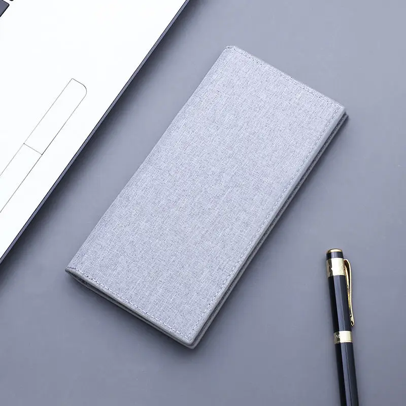 Canvas Fashion Wallet Long Ultra Thin European And American Men And Women Folding Simple Retro Trend Brand Texture Linen Wallet
Canvas Fashion Wallet Long Ultra Thin European And American Men And Women Folding Simple Retro Trend Brand Texture Linen Wallet