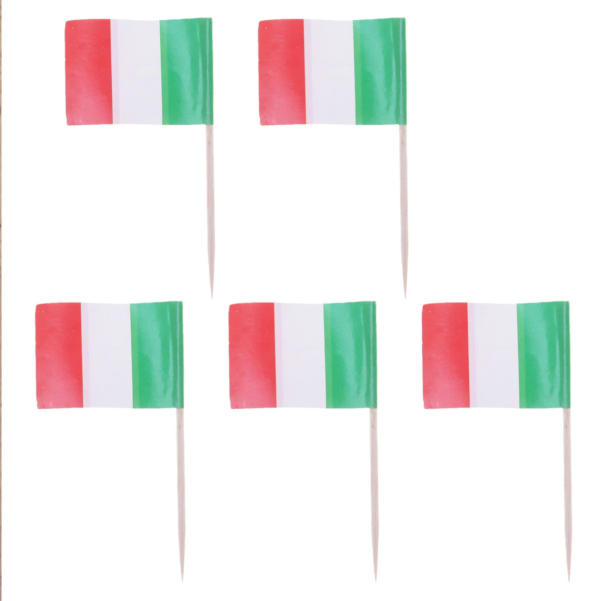 

Flag Flags Italy Cupcake Picks Italian Stick Toothpick Mini Decorations Cake Party Topper Toothpicks Sticks Pick Toppers Decor