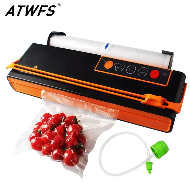 Вакуумный упаковщик ATWFS с автоматической резкой, упаковочная машина, пищевой аппарат, вакуумные пакеты, 10 шт. в подарок
Вакуумный упаковщик ATWFS с автоматической резкой, упаковочная машина, пищевой аппарат, вакуумные пакеты, 10 шт. в подарок