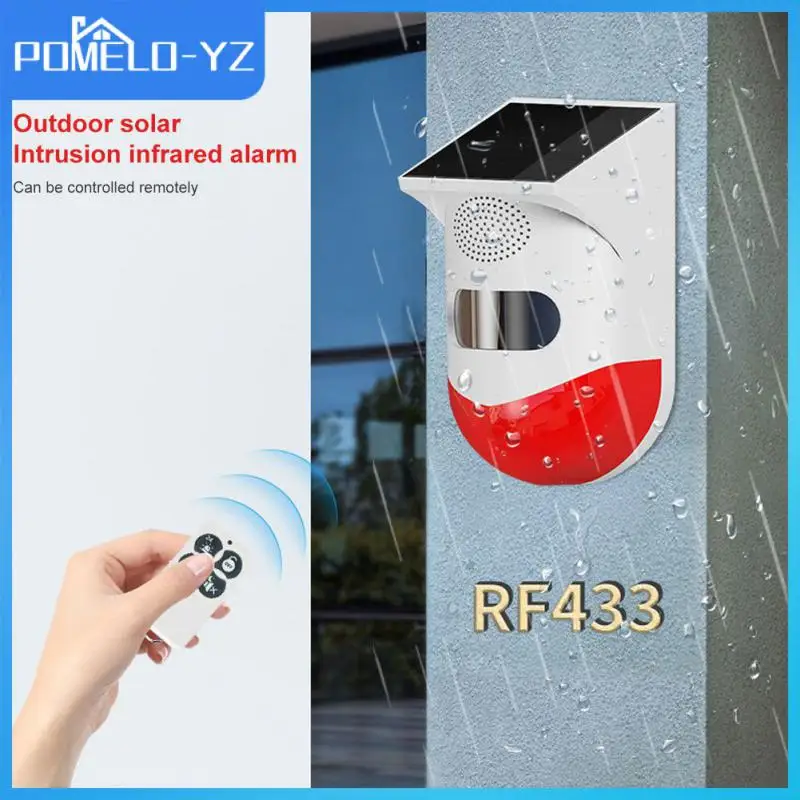 Сигнализация охранная на солнечной батарее Rf433 с дистанционным управлением и ИК-датчиком движения
Сигнализация охранная на солнечной батарее Rf433 с дистанционным управлением и ИК-датчиком движения