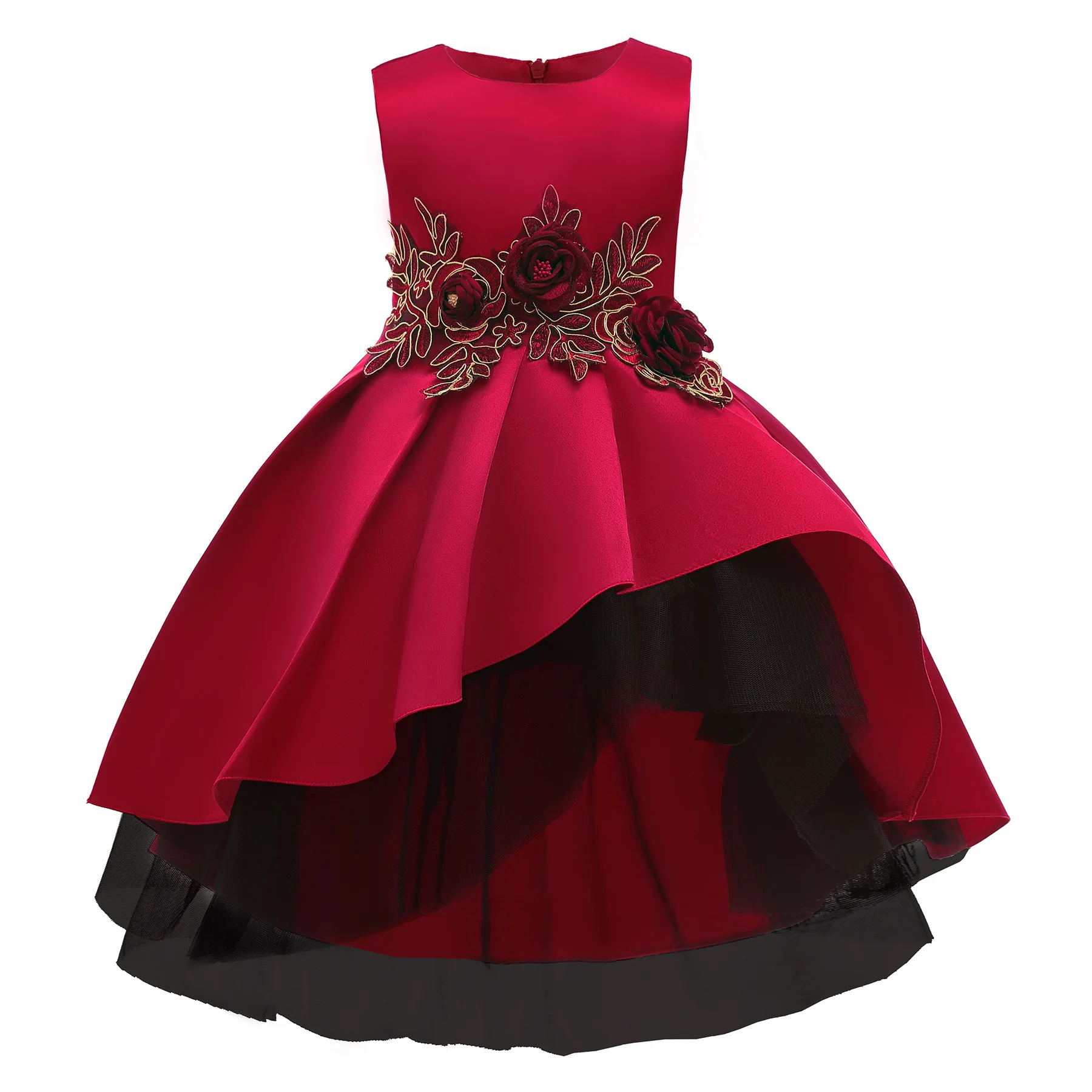 Children Performance Prom Dresses Kids Girls Burgundy Asymmetrical Formal Dress Flowers Tutu Ball Gowns For Age 2 3 4 5 6 7 8 9
Children Performance Prom Dresses Kids Girls Burgundy Asymmetrical Formal Dress Flowers Tutu Ball Gowns For Age 2 3 4 5 6 7 8 9
