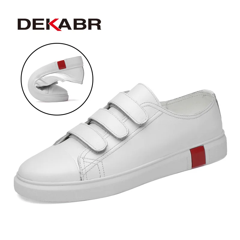 DEKR Men Casual Shoes Lightweight White Black Sneakers Split Leather Breathle Men's Flats Shoes Walking For Men
DEKR Men Casual Shoes Lightweight White Black Sneakers Split Leather Breathle Men's Flats Shoes Walking For Men