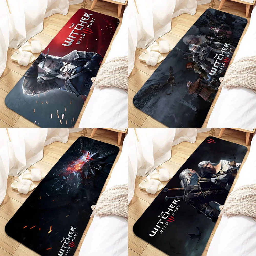 Игровой коврик для входной двери Witchers нескользящий Придверный моющийся кухонный