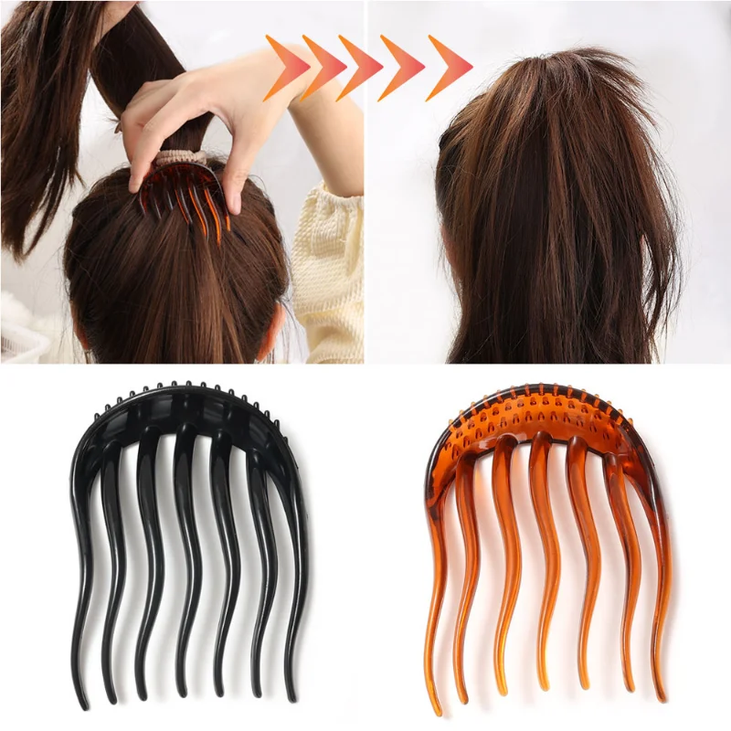 Women Volume Inserts Hair Clip Bouffant Ponytail Hair Comb Bun Ponytail Inserts Hair Clip Fluffy Pony Tail Styling Tools
Women Volume Inserts Hair Clip Bouffant Ponytail Hair Comb Bun Ponytail Inserts Hair Clip Fluffy Pony Tail Styling Tools