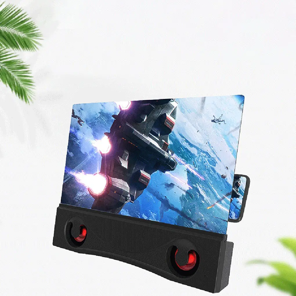 Bluetooth 3 0 Speaker Magnifying Stand Mobile Phone Magnifier Holder with Dual Wireless Speaker
Bluetooth 3 0 Speaker Magnifying Stand Mobile Phone Magnifier Holder with Dual Wireless Speaker