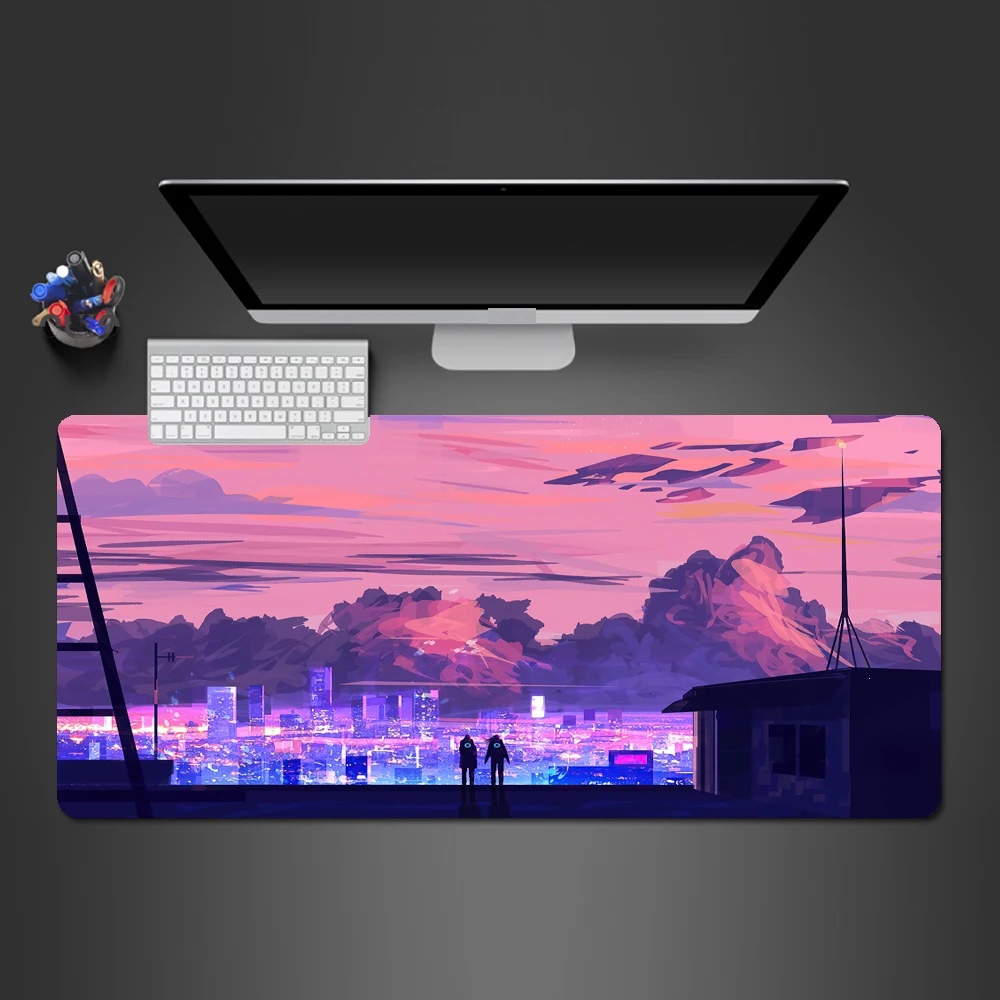 Pink Night City Neon Mouse Pad Large Gamer Mausepad DeskMat XL Computer Gaming Accessories Art Carpet Play Mats Anime Office Mat 
Pink Night City Neon Mouse Pad Large Gamer Mausepad DeskMat XL Computer Gaming Accessories Art Carpet Play Mats Anime Office Mat