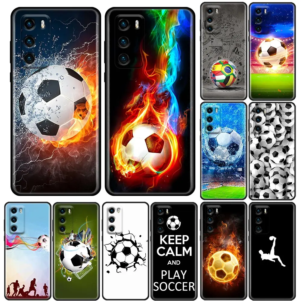 Fire Football Soccer Ball Silicone Phone Case Coque For Huawei P30 P40 P20 P10 Lite P50 Pro P Smart Z 2019 Soft TPU Back Cover
Fire Football Soccer Ball Silicone Phone Case Coque For Huawei P30 P40 P20 P10 Lite P50 Pro P Smart Z 2019 Soft TPU Back Cover