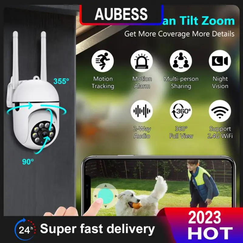 Ip-камера для домашней системы безопасности, 2 МП, 1080p
Ip-камера для домашней системы безопасности, 2 МП, 1080p