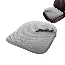 Heated Car Seat Pad Breathable Thermal Heating USB Warmer Pad Skin-Friendly Car Seat Bottom Cover Pad Reliable Electric Car Seat