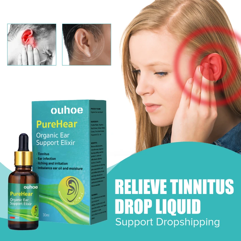 Tinnitus Treatment Ear Drops Relieving Hearing Loss Discharge Care Treat Deafness Earache Pain Ear Ringing Swelling Otitis Fluid
Tinnitus Treatment Ear Drops Relieving Hearing Loss Discharge Care Treat Deafness Earache Pain Ear Ringing Swelling Otitis Fluid