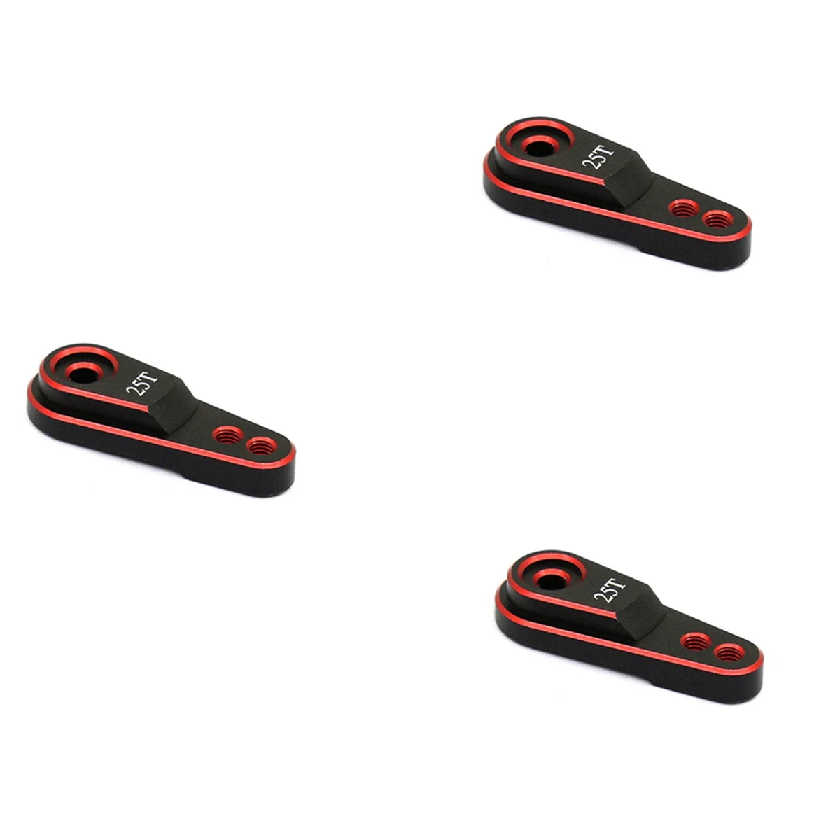 3X Hard Aluminum Alloy 25T M3 Steering Link Servo Arm Horn for 1/10 RC Crawler Traxxas TRX4 Metal Upgrade Parts,Red
3X Hard Aluminum Alloy 25T M3 Steering Link Servo Arm Horn for 1/10 RC Crawler Traxxas TRX4 Metal Upgrade Parts,Red