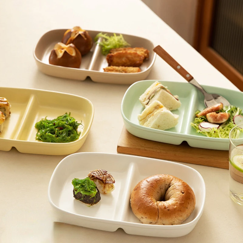 Household Breakfast Serving Tray Platters Dishes For Serving Snack Plate Cutlery Tray Ceramic Kitchen Storage And Organization 
Household Breakfast Serving Tray Platters Dishes For Serving Snack Plate Cutlery Tray Ceramic Kitchen Storage And Organization