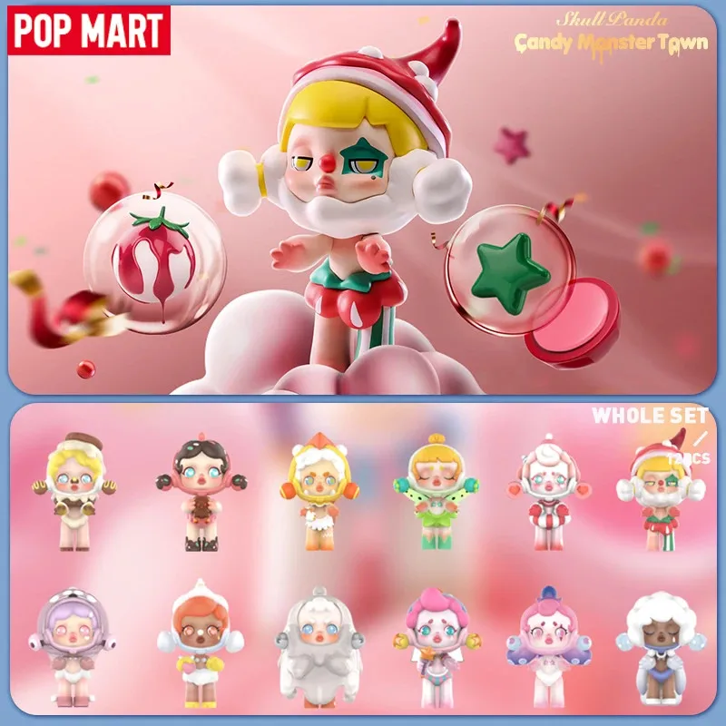Глухая коробка Игрушки POP MART SKULLPANDA Candy Monster Town Series коробка сюрпризов модель загадочная коробка Милая аниме экшн-фигурка подарок для девочек
Глухая коробка Игрушки POP MART SKULLPANDA Candy Monster Town Series коробка сюрпризов модель загадочная коробка Милая аниме экшн-фигурка подарок для девочек