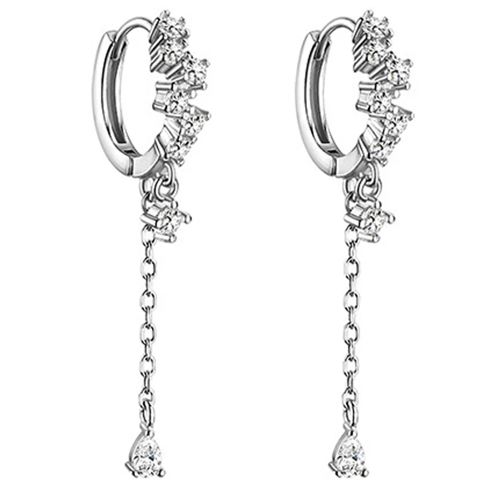 Earrings Dangle Women Chain Silver Jewelry Drop Tasselfringe Waterfall Minimalist Diamond Rhinestone Hoop Earring Ear Zircon
Earrings Dangle Women Chain Silver Jewelry Drop Tasselfringe Waterfall Minimalist Diamond Rhinestone Hoop Earring Ear Zircon
