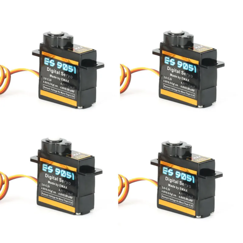 Original EMAX ES9051 ES9251II Micro Digital Servo for RC Airplane Helicopter Robot DIY Parts
Original EMAX ES9051 ES9251II Micro Digital Servo for RC Airplane Helicopter Robot DIY Parts