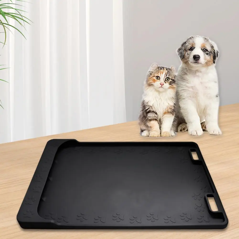 Pet Placemat Durable Silicone Pet Placemat Non Slip Easy to Dog Food Mat with Spill Pocket Ideal for Pet Supplies
Pet Placemat Durable Silicone Pet Placemat Non Slip Easy to Dog Food Mat with Spill Pocket Ideal for Pet Supplies