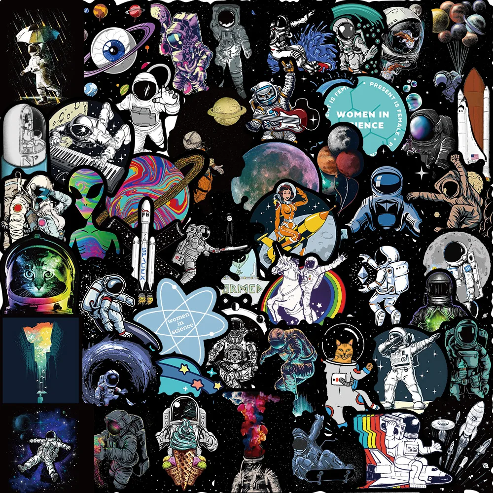 Stickers For Luggage Laptop Phone Sticker Skateboard Scrapbook Guitar Car Decals Stickers Space Astronauts Doodle Stickers Gift
Stickers For Luggage Laptop Phone Sticker Skateboard Scrapbook Guitar Car Decals Stickers Space Astronauts Doodle Stickers Gift