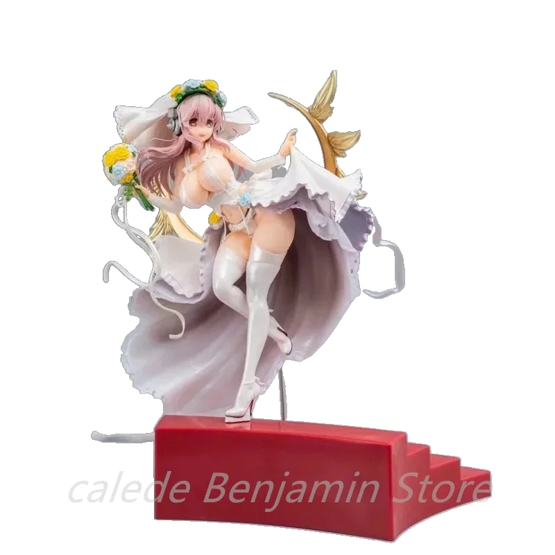 

30 см Аниме Супер SONICO анимация SUPERSONICO Свадебная Девушка ПВХ экшн-фигурка игрушка взрослая Статуя Коллекционная модель кукла подарок