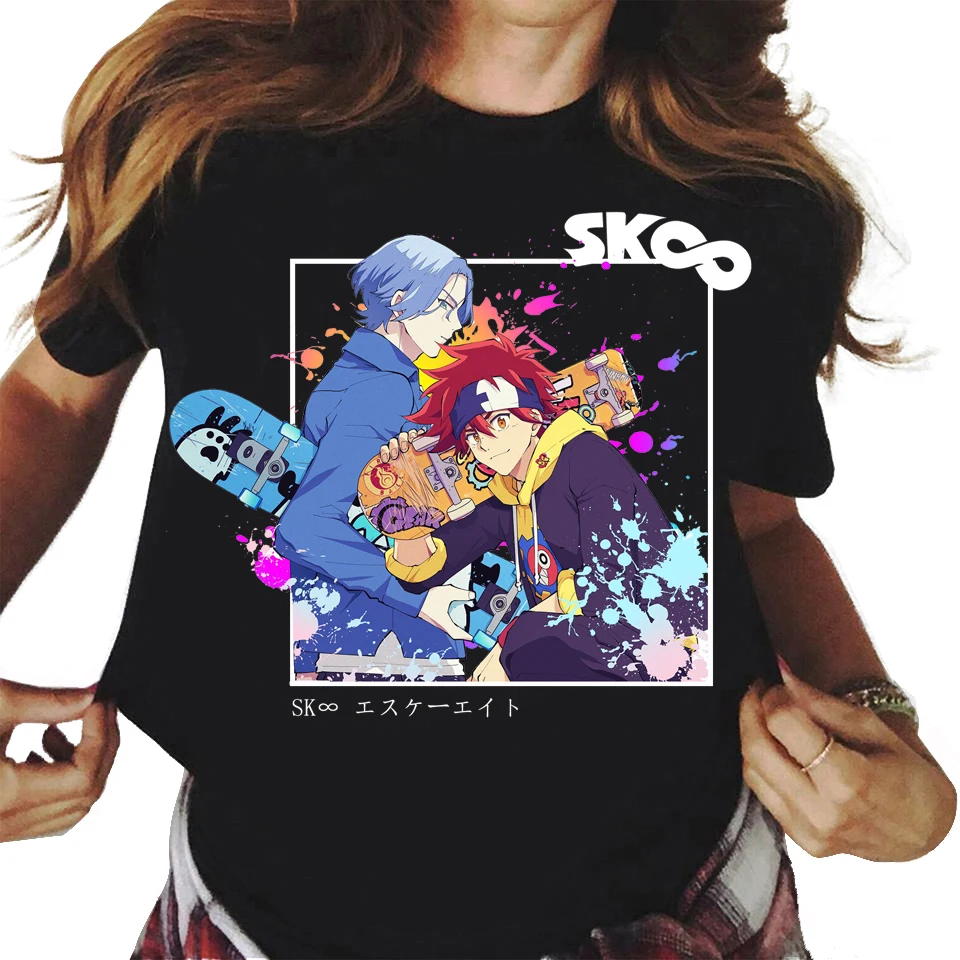 Мужская футболка с изображением персонажа аниме SK8 The Infinity, Kawaii, для мальчиков, для скейтборда, с графическим принтом, модные топы, футболки у...
Мужская футболка с изображением персонажа аниме SK8 The Infinity, Kawaii, для мальчиков, для скейтборда, с графическим принтом, модные топы, футболки у...