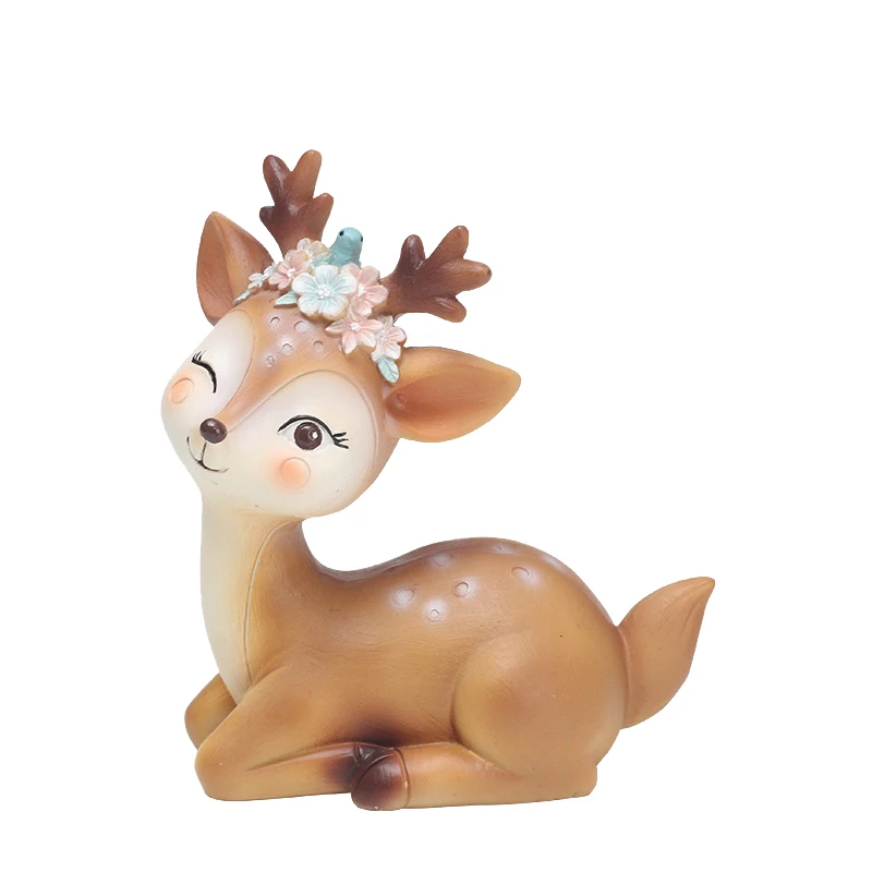 Animal Resin Deer Decoration Miniatures Figurine Fairy Garden Ornament Craft for Birthday Wedding Anniversary Type 4
Animal Resin Deer Decoration Miniatures Figurine Fairy Garden Ornament Craft for Birthday Wedding Anniversary Type 4