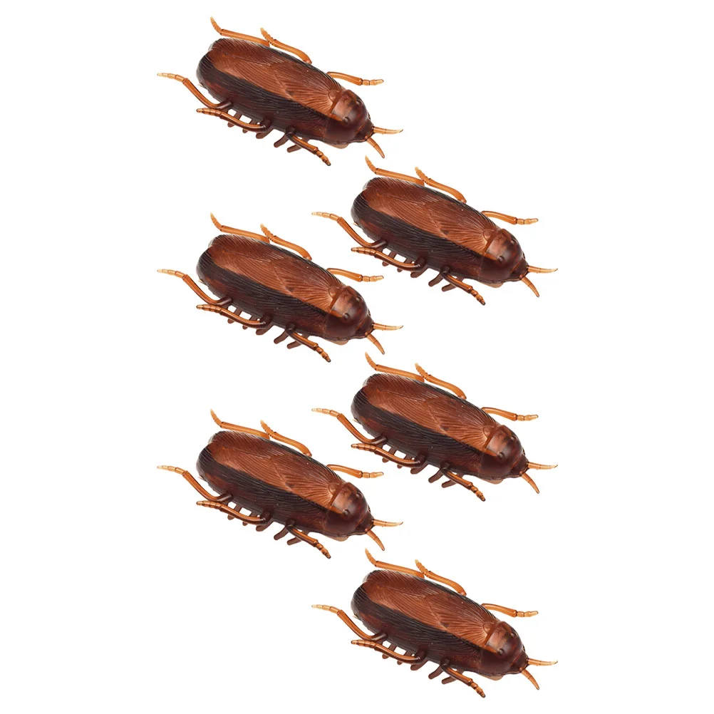 6 Pcs Simulation Crawling Cockroach Artificial Prop Scary Halloween Statue Imitation Vibration Prank Joking
6 Pcs Simulation Crawling Cockroach Artificial Prop Scary Halloween Statue Imitation Vibration Prank Joking