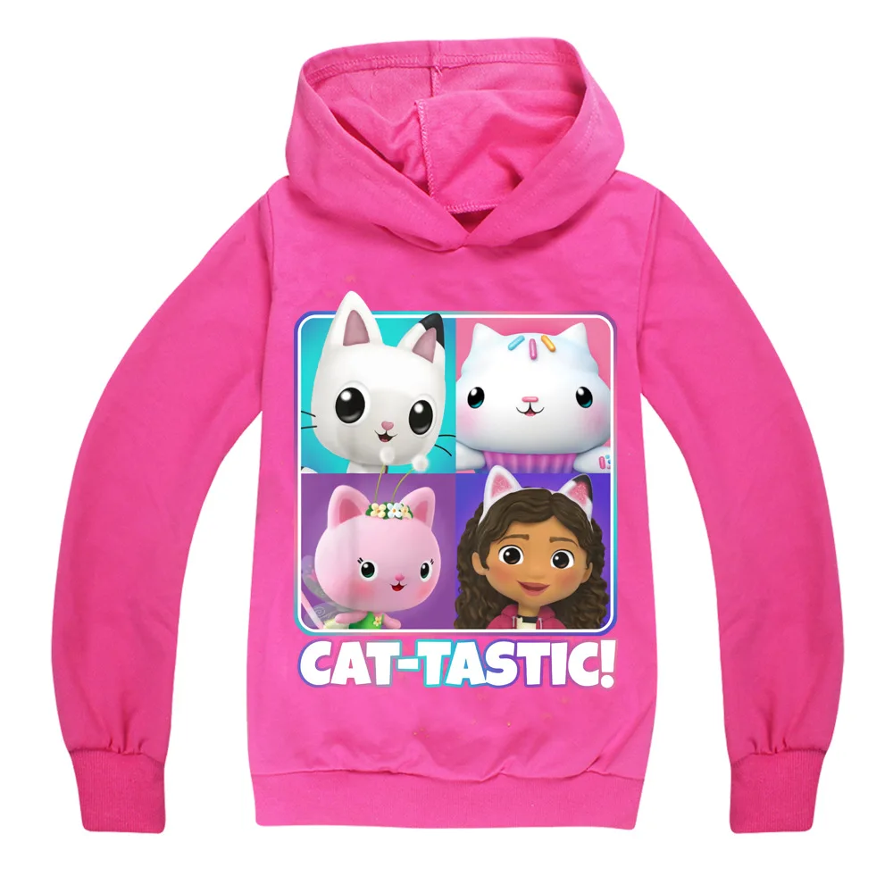 Cute Gabby's Dollhouse Hoodie Kids Cartoon Gabby Cats Clothes Children Long Sleeve Coats Boys Outwear Girls Pullover Sweatshirt
Cute Gabby's Dollhouse Hoodie Kids Cartoon Gabby Cats Clothes Children Long Sleeve Coats Boys Outwear Girls Pullover Sweatshirt