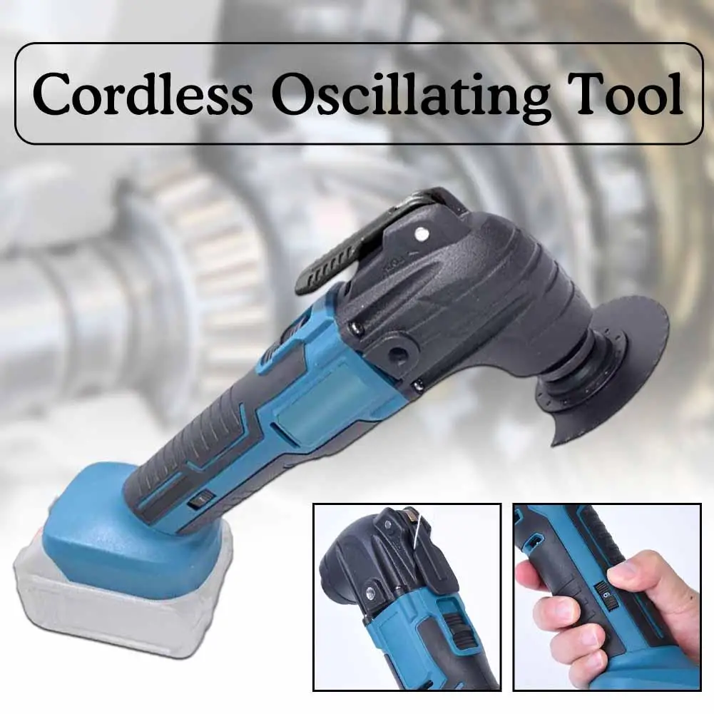 Portable Cordless Oscillating Tool Compatible For Makita 18v Lithium-ion Batteries BL1820B BL1830B BL1840B BL1850B BL1860B T8U6
Portable Cordless Oscillating Tool Compatible For Makita 18v Lithium-ion Batteries BL1820B BL1830B BL1840B BL1850B BL1860B T8U6