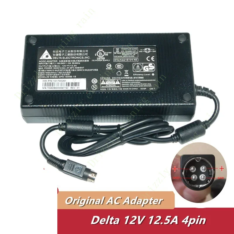 Оригинальное зарядное устройство переменного тока DELTA 12 В 5 А 150 Вт DPS-150NB-1B для QNAP