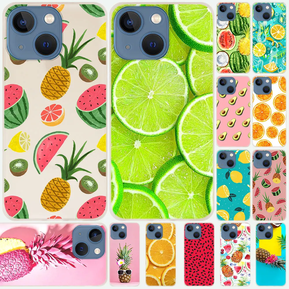 Silicone Soft Coque Case For iPhone 14 13 12 11 Pro X XS Max XR Plus Mini SE 2020 Cover Summer Fruit Pineapple Watermelon Lemon
Silicone Soft Coque Case For iPhone 14 13 12 11 Pro X XS Max XR Plus Mini SE 2020 Cover Summer Fruit Pineapple Watermelon Lemon