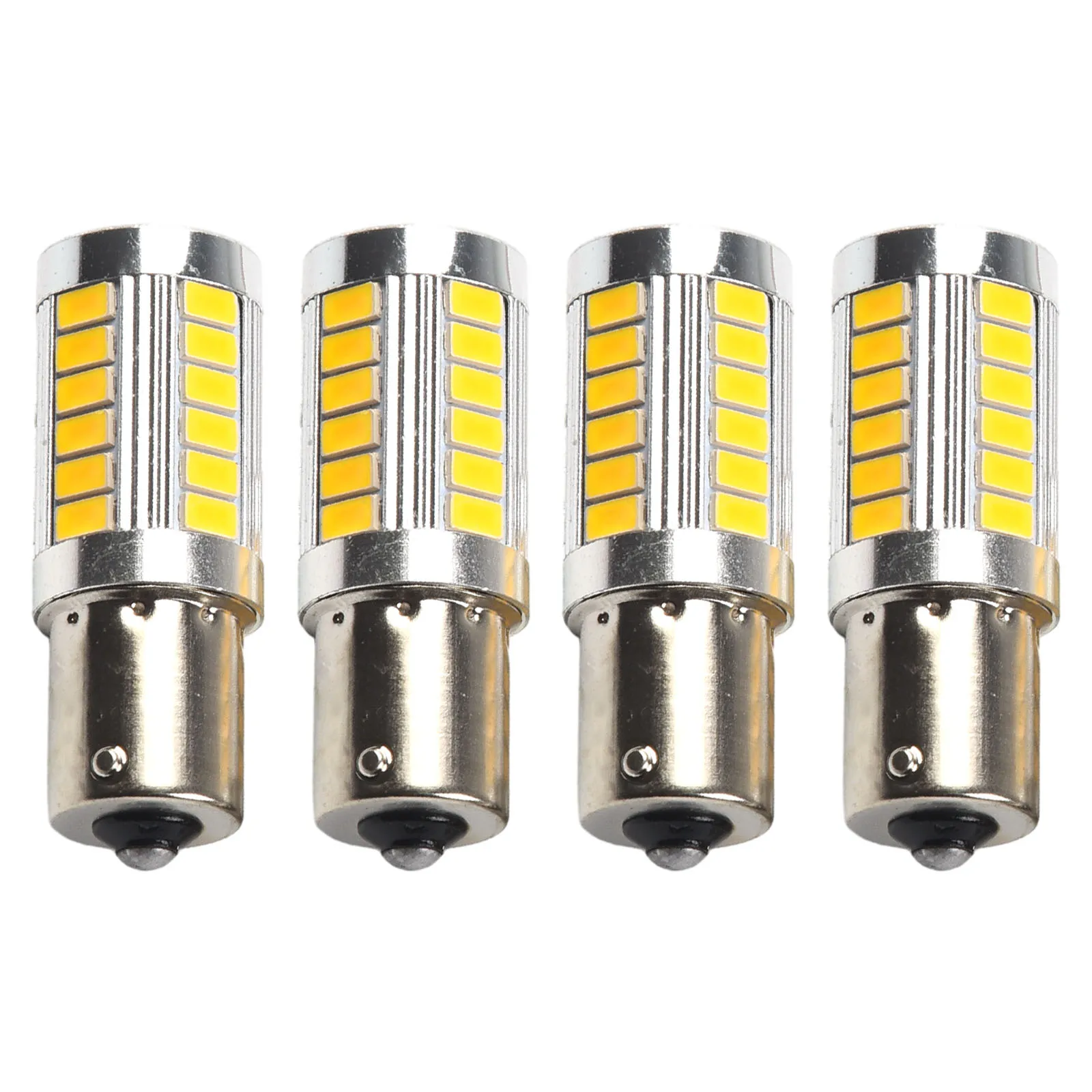 4X 33LED 581 BAU15S PY21W Turn Singal Yellow Rear Indicator 12V Bulb LED Light Side Wing Rearview Mirror Indicator
4X 33LED 581 BAU15S PY21W Turn Singal Yellow Rear Indicator 12V Bulb LED Light Side Wing Rearview Mirror Indicator